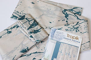 Штора для ванной Rose Marble  180*200 см Tropik Турция, фото 5