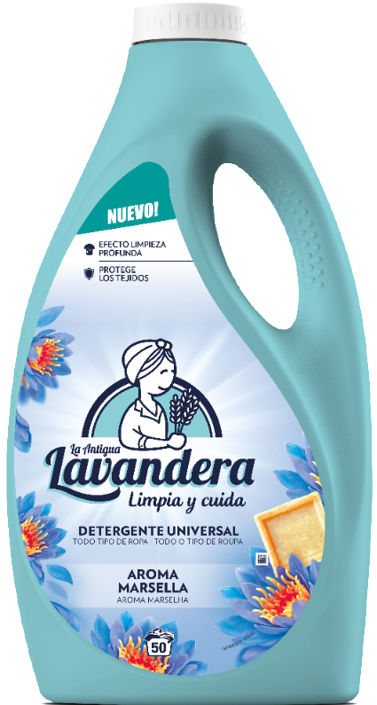 Гель для прання Lavandera Марсельський аромат, 50 прань (2,5л.)