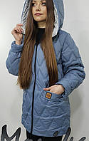 Куртка весняна Monika 102161 блакитний
