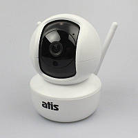 IP-видеокамера поворотная 2 Мп с Wi-Fi ATIS AI-262-3M со встроенным микрофоном и динамиком для системы видеона