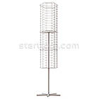 Стійка обертова MONO-156, H1900 D360/540 (6 граней, 156 місць). Торгова стійка під окуляри, стенд для розпродажу окулярів, фото 6