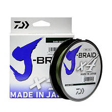 Шнур Daiwa J-Braid X4 0,29 mm 135 m Dark Green
