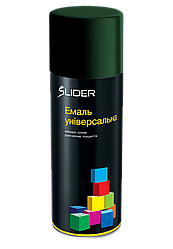 Аерозольна універсальна фарба SLIDER 7016 Сірий антрацит матова 400мл