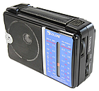 Радіоприймач на батарейках та від мережі Golon RX-А06АС / Потужний 4-хвильовий приймач / Радіоприймач ФМ, фото 4