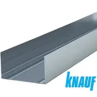 Профиль направляющий для перегородок Knauf UW-50 (0.6 мм), 3 м
