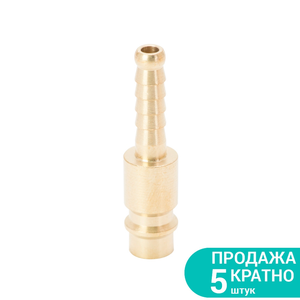 Штуцер для шланга подовжений 6 мм (латунь) SIGMA (7022611)