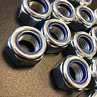 DIN 985 Гайка самостопорна 8 цинк, фото 5