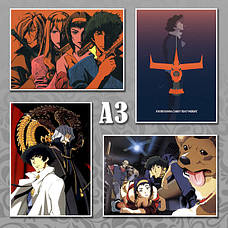 Плакати А3 Аніме Cowboy Bebop