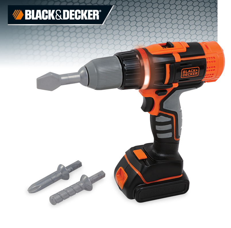 Дриль іграшковий дитячий Black & Decker Smoby 360106