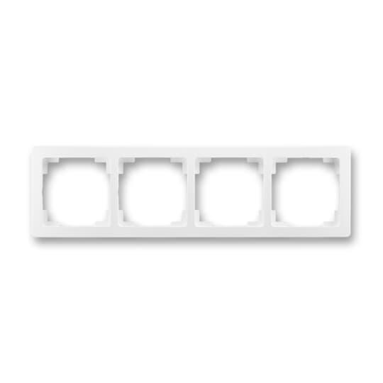 Рамка 4 посту ABB Swing Білий (3901J-A00040 B1)