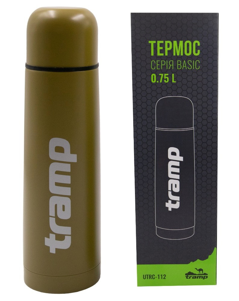 Питний термос Tramp Basic TRC-112, 750 мл (Khaki)