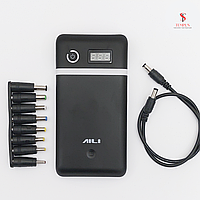 Power Box AILI 119 6x18650 (чорний) з адаптерами 8 в 1