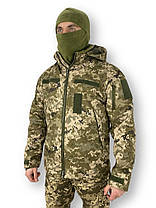 Куртка тактична Soft Shell ТТХ Піксель 52-54, фото 3