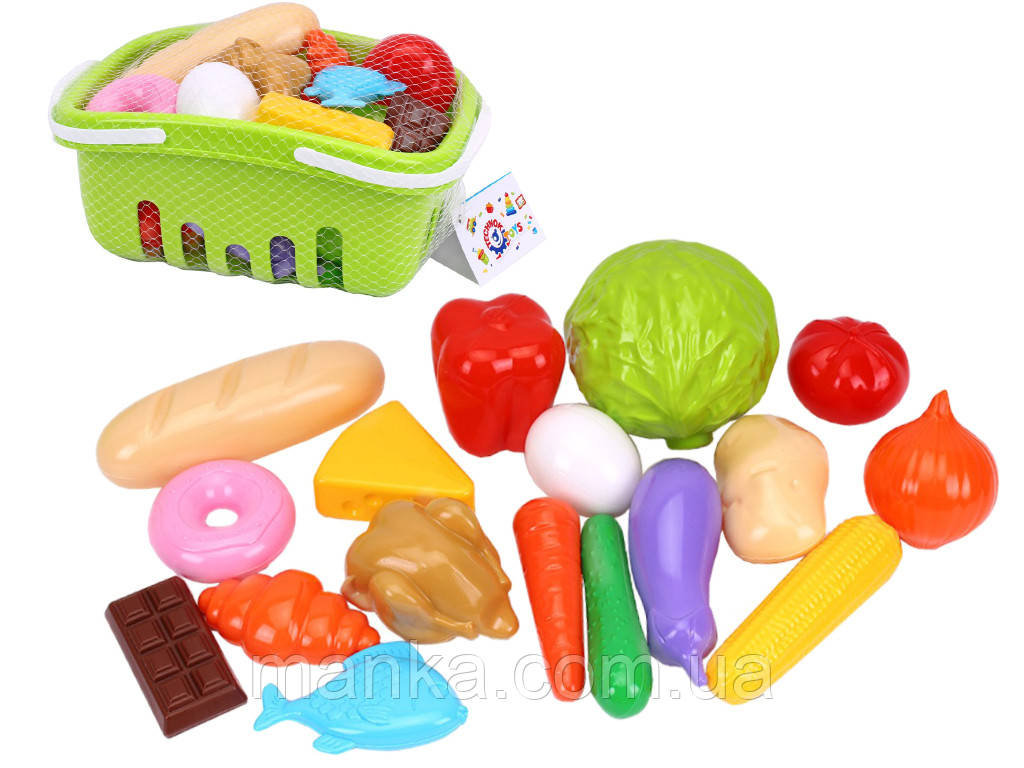 Набір Продуктів в корзинці Технок ПРОДУКТЫ. ТЕХНОК 8720, фото 1