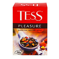 Чай TESS Pleasure Чорний листовий 90 г (4823096800738)