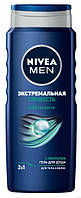 Гель для душу Nivea Men Екстремальна свіжість 2в1 для тіла і волосся з ментолом 500 мл (4005900845993)