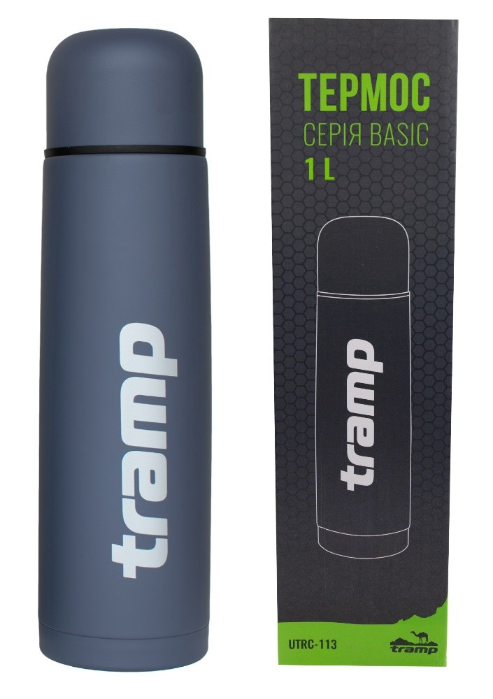 Питний термос Tramp Basic UTRC-113, 1 л (Grey)