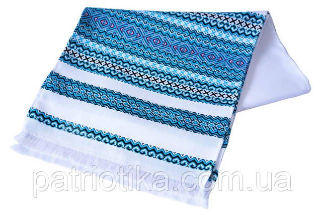 Рушник обрядовий "Стожари" 2,2 м, блакитний, Р056, фото 1
