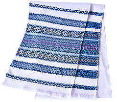 Рушник обрядовий "Стожари" 2,2 м, блакитний, Р056, фото 2