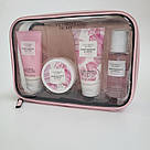 Подарунковий набір косметики для тіла Victoria's Secret Pomegranate & Lotus Гранат та Лотос, у косметичці, фото 4