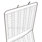 Стійка MONO-1615 D16,0 150 місць, біла. Торговий стенд під окуляри розкладний, кругла труба, фото 5