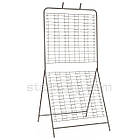 Стійка MONO-1615 D16,0 150 місць, біла. Торговий стенд під окуляри розкладний, кругла труба, фото 4