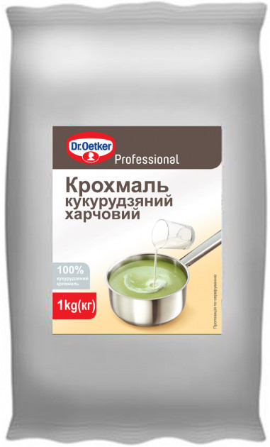 Крохмаль Dr. Oetker 1 кг (5941132021967) - фото 1 - id-p1377784119