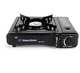 Туристична газова плита в кейсі, з перехідником Happy Home, фото 3