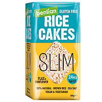 Хлібці Rice Cakes Тонкі Льон Соняшник 100 г (8606018701162)
