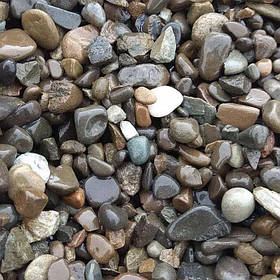 Галька річкова кольорова 25 кг