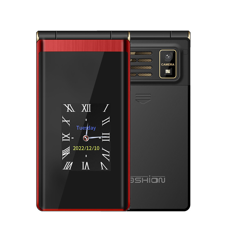 Кнопковий телефон Tkexun M1 (Yeemi M1) black. Dual display