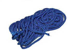 Шнур декоративний Проміс-Плюс синього кольору, 5 м