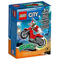 Конструктор LEGO City Stuntz Каскадерський мотоцикл Авантюрного скорпіона? 60332, Vse-detyam