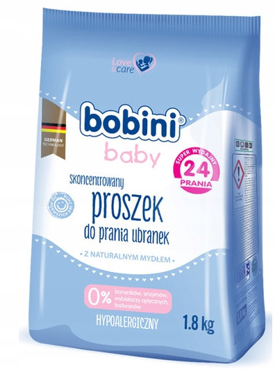 Порошок для прання Bobini Baby Universal 1,8 кг (4013356244918) - фото 1 - id-p1377858258