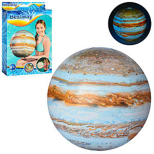 BW М'яч 31043 (24 шт.) Юпітер, 61 см, надувний, від 2 років, у кор-ку, 14-21-3 см