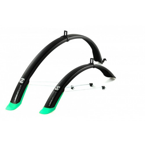 Крила Simpla Ubiquit SDS 28"/ 46 мм, чорний / морський (A-B-0140S)