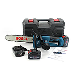 Акумуляторна ланцюгова мотопіла Bosch UniversalChain 36 (36 V 6.0 Ah) у кейсі/Шина 24 см, фото 3