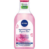 Мицеллярная вода Nivea Organic Rose з натуральною рожевою водою 400 мл (4005900818584)