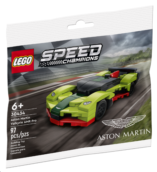 Lego Speed Champions Aston Martin Valkyrie AMR Pro 97 деталей (30434-CPA)