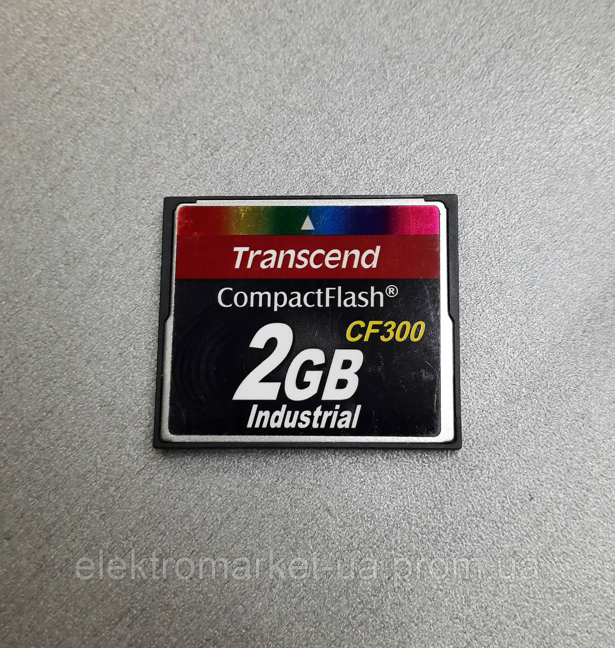 Карта пам'яті Compact Flash Transcend 2Gb 300x Industrial