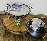 Садж для подавання шашлику "Vip Виноград" d36, фото 2