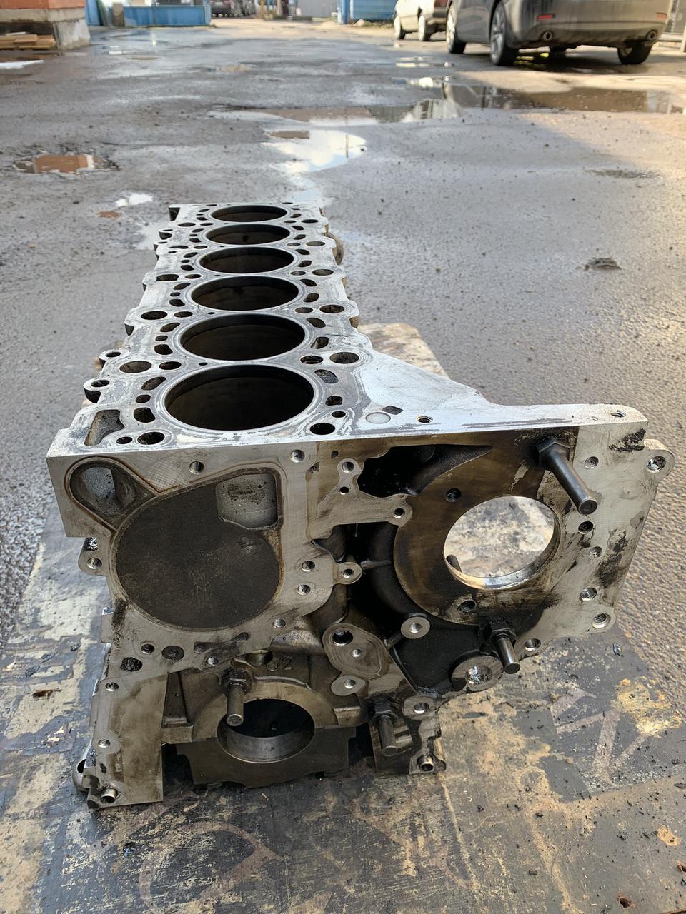 Купить Блок двигателя BMW 5 E60 306D3 M57N2 11110413973, цена 20900 ...