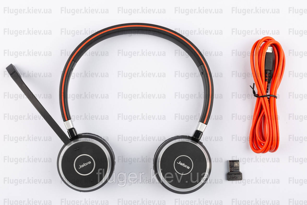 Спеціалізована Bluetooth гарнітура (навушники) Jabra Evolve 65 MS Stereo