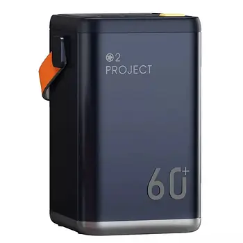 Зовнішний акумулятор (павербанк) powerbank O2 PROJECT YT-2030, 60000mAh 6X USB-C