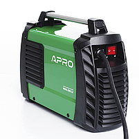 APRO Зварювальний апарат інверторний MMA-280 LV 20-280 А ел.5 мм 3+2 м, фото 5