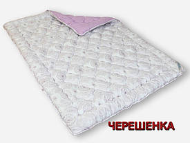 Двоспальна демісезонна ковдра 175х215 стьобана мікрофібра / холофайбер двостороння, фото 4