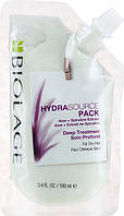 Маска глубокого действия для сухих волос Biolage Hydra Source Treatment Mask 100 мл