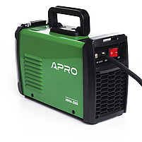 APRO Зварювальний апарат інверторний MMA-300 20-300 А ел.5 мм 3+2 м, фото 4