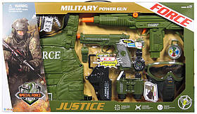 Дитячий ігровий набір Військового з бронежилетом ВСУ 34280 — Special Force Justice