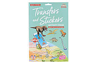 Набор переводных наклеек Scribble Down с онлайн приложением Динозавры, А4 SD/22, World-of-Toys